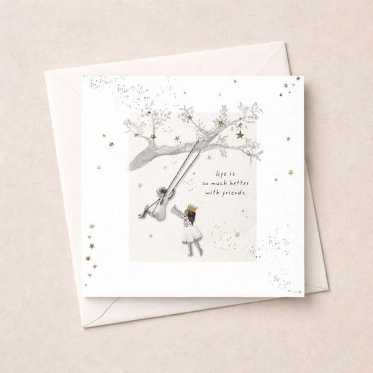 Friendship Card - Much Better With Friends