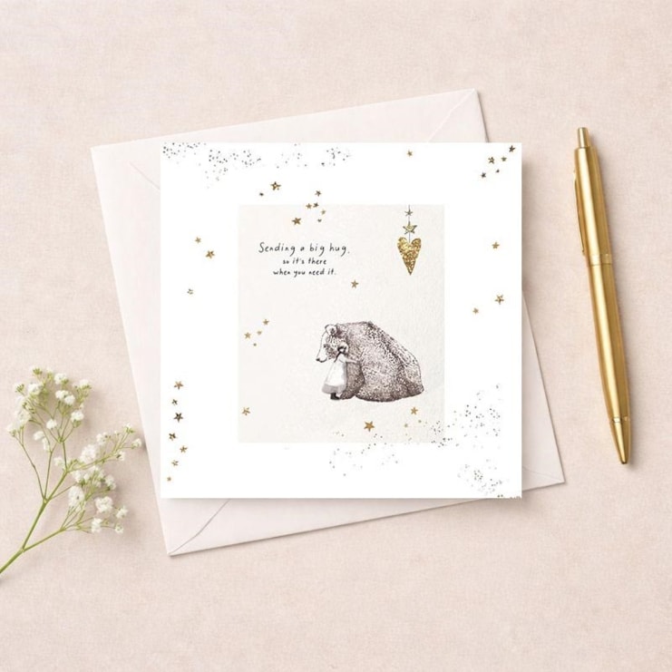 Thinking Of You Card - Sending A Big Hug