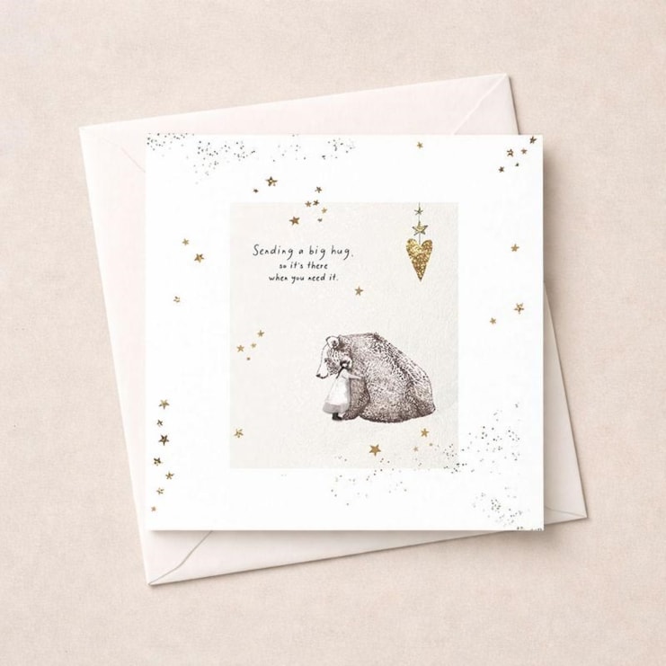 Thinking Of You Card - Sending A Big Hug