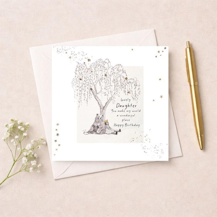 Daughter Birthday Card - Lovely Daughter Daughter Birthday Card - Lovely Daughter