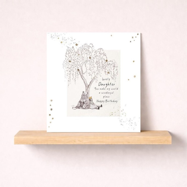 Daughter Birthday Card - Lovely Daughter