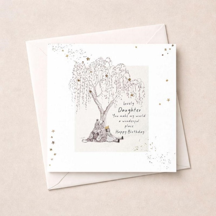 Daughter Birthday Card - Lovely Daughter
