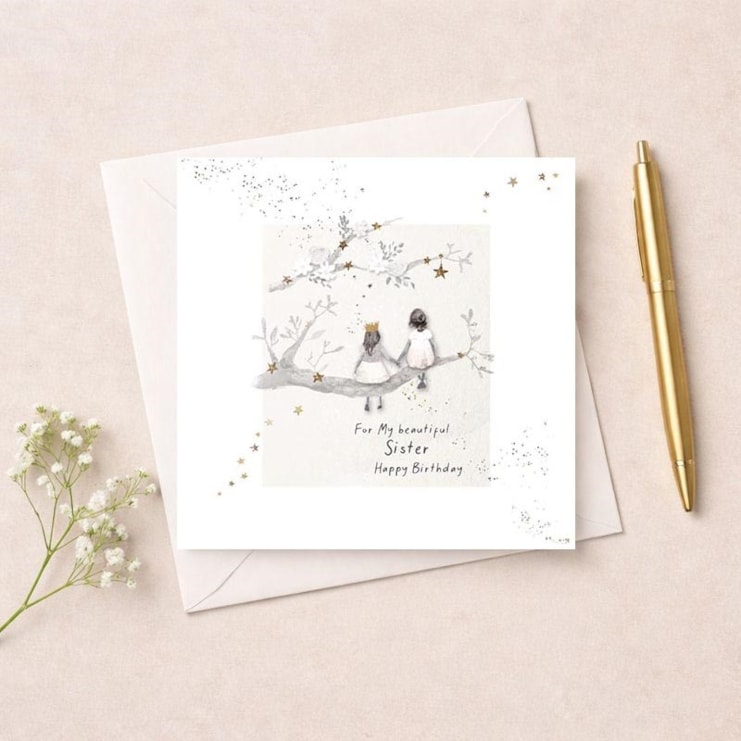 Sister Birthday Card - My Beautiful Sister Sister Birthday Card - My Beautiful Sister