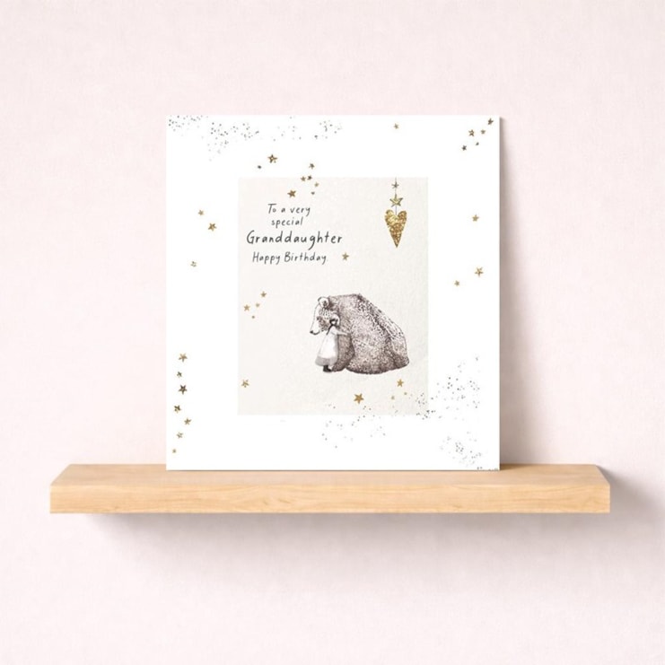 Granddaughter Birthday Card - Very Special Granddaughter
