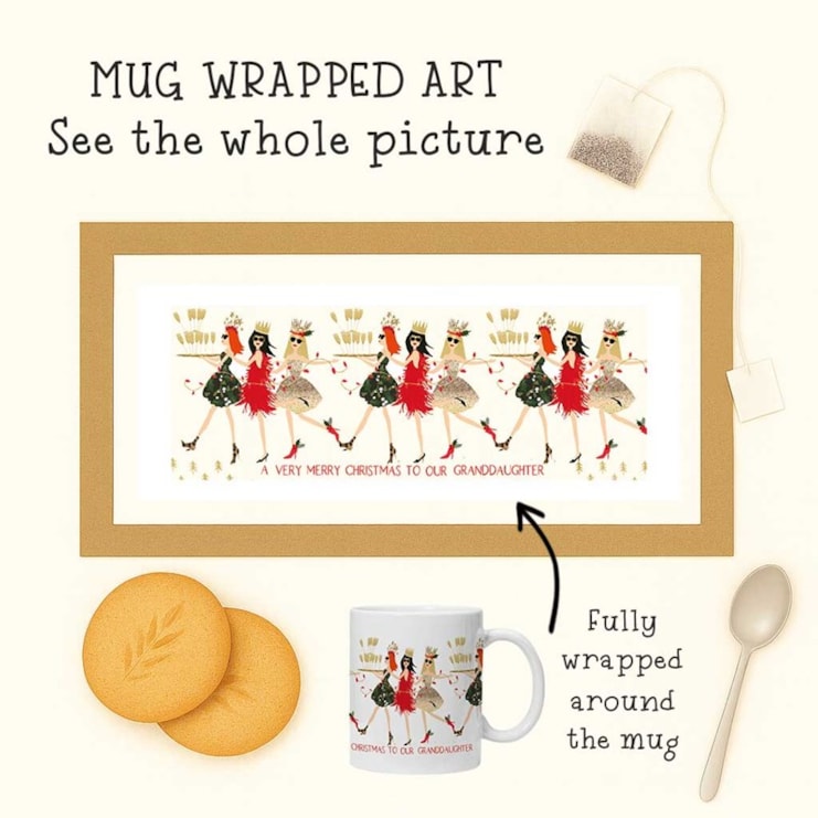 Personalised Christmas Mug - Champagne Celebrations Personalised Christmas Mug - Champagne Celebrations