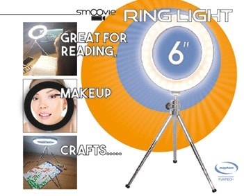 6" Ring Light with Tripod