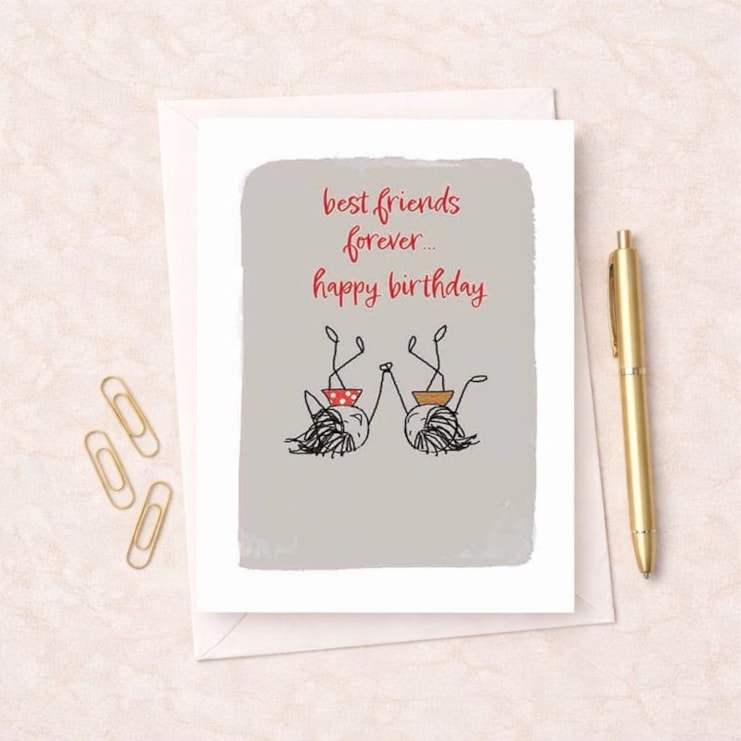 Friendship Card - Best Friends Forever Friendship Card - Best Friends Forever