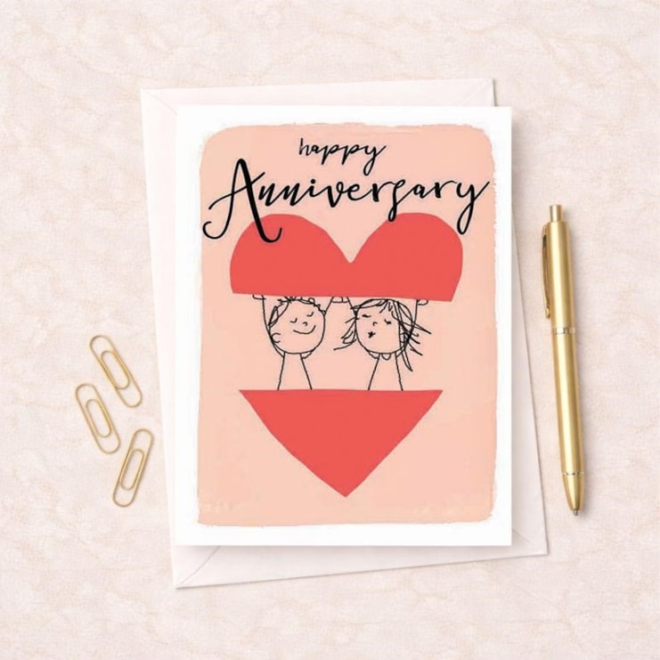 Anniversary Card - Happy Anniversary Anniversary Card - Happy Anniversary