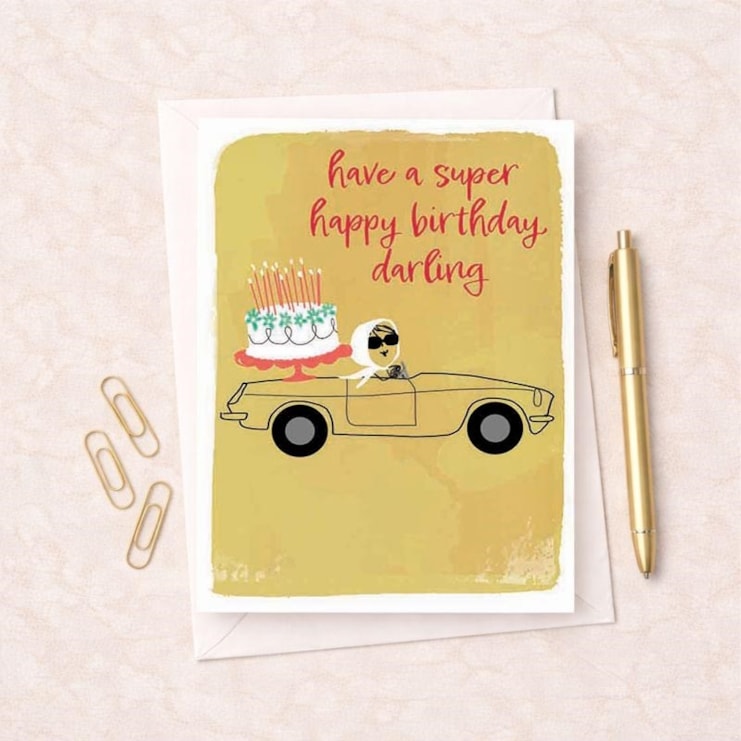 Birthday Card - Super Happy Birthday