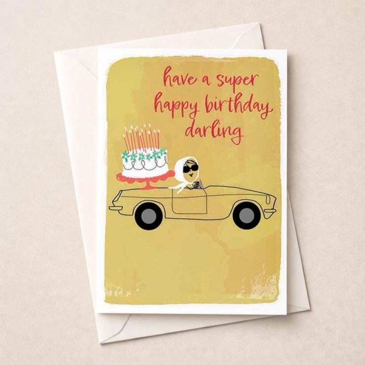 Birthday Card - Super Happy Birthday