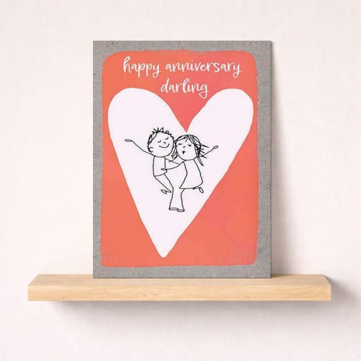 Anniversary Card - Happy Anniversary Darling