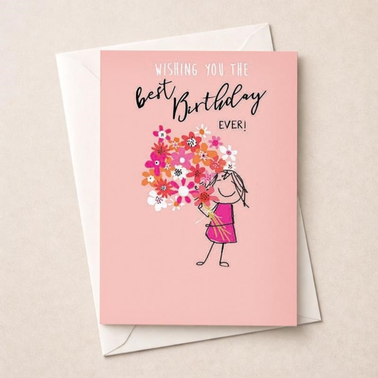 Birthday Card - Best Birthday Ever