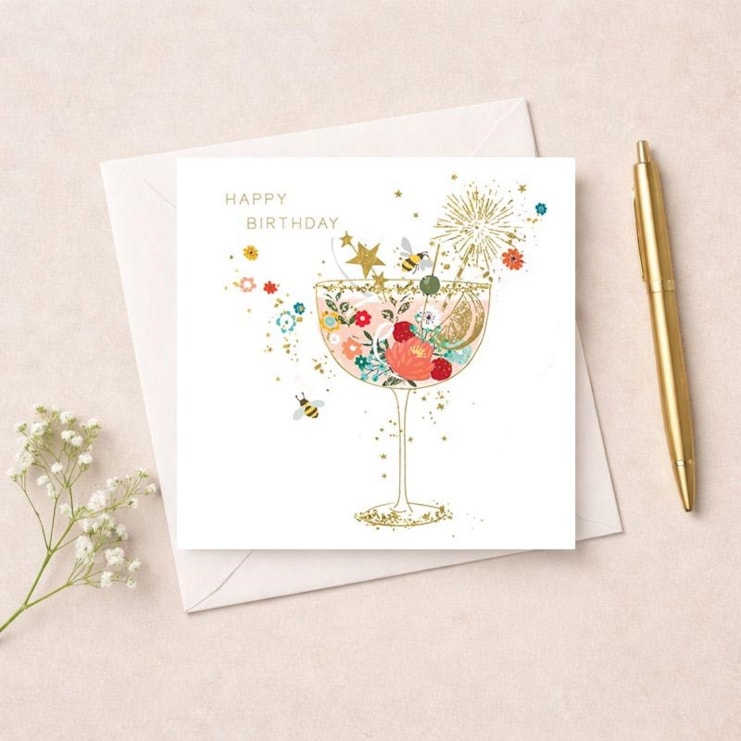 Birthday Card - Cocktail Birthday Card - Cocktail