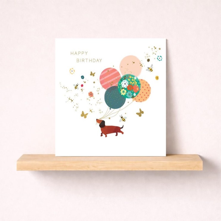 Birthday Card - Dachshund