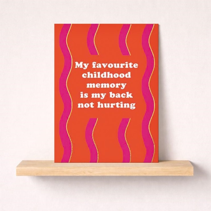 Open Card - Favourite Childhood Memory Open Card - Favourite Childhood Memory