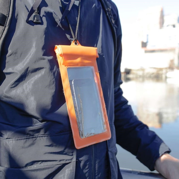 Underwater Phone Case | Orange Colour Underwater Phone Case | Orange Colour