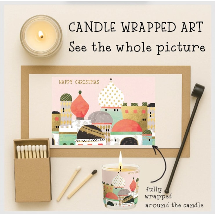 Vanilla Scented Christmas Candle - Bethlehem Vanilla Scented Christmas Candle - Bethlehem