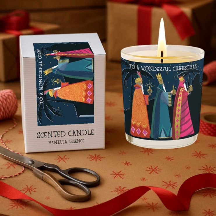 Vanilla Scented Christmas Candle - The Three Kings Vanilla Scented Christmas Candle - The Three Kings