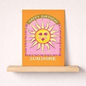 Birthday Card - Birthday Sunshine Birthday Card - Birthday Sunshine