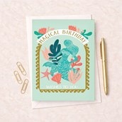 Birthday Card - Mermaid Birthday Card - Mermaid