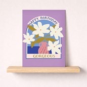 Birthday Card - Happy Birthday Gorgeous Birthday Card - Happy Birthday Gorgeous