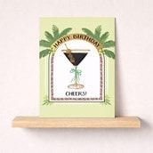 Birthday Card - Espresso Martini Birthday Card - Espresso Martini