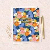 Thank You Card - Thank You With Love