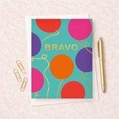 Large Congratulations Card - Bravo Large Congratulations Card - Bravo