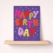 Large Birthday Card - Happy Birthday
