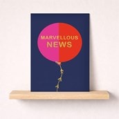 Large Congratulations Card - Marvellous News Large Congratulations Card - Marvellous News