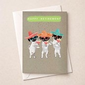 Large Retirement Card - Margarita Party Large Retirement Card - Margarita Party