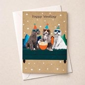 Large Birthday Card - Movie Night Large Birthday Card - Movie Night