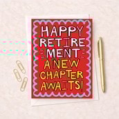 Large Retirement Card - Happy Retirement Large Retirement Card - Happy Retirement