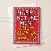 Large Retirement Card - Happy Retirement Large Retirement Card - Happy Retirement