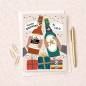 Large Birthday Card - Birthday Beers Large Birthday Card - Birthday Beers