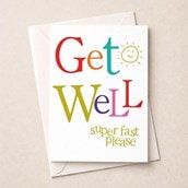 Large Get Well Soon Card - Get Well Soon Get Well Super Fast Please Large Get Well Soon Card - Get Well Soon Get Well Super Fast Please
