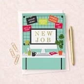 Large New Job Card - Computer Large New Job Card - Computer