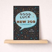 Large New Job Card - Speech Bubble Large New Job Card - Speech Bubble