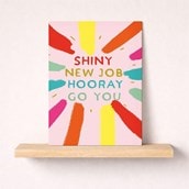 Large New Job Card - Shiny New Job
