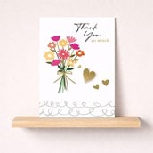Large Thank You Card - Bouquet