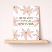 Large Get Well Soon Card - Operation