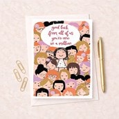 Large Good Luck Card - One In A Million