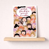 Large Good Luck Card - One In A Million Large Good Luck Card - One In A Million