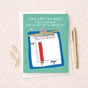 Large Congratulations Card - Official Results Large Congratulations Card - Official Results