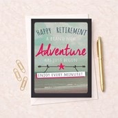 Large Retirement Card - New Adventure Large Retirement Card - New Adventure