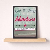 Large Retirement Card - New Adventure