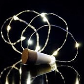 String Bottle Lights | 10 bright white bulbs!