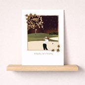 Birthday Card - Golfer Birthday Card - Golfer