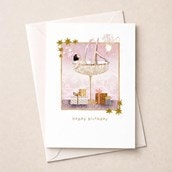 Birthday Card - Woman In A Cocktail Birthday Card - Woman In A Cocktail