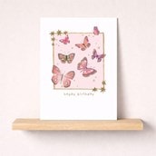 Birthday Card - Butterflies Birthday Card - Butterflies